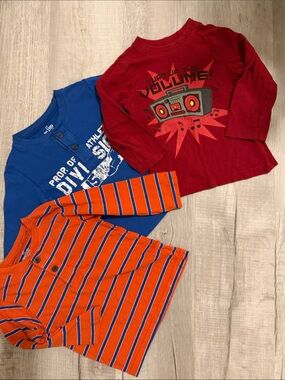 3 Kids Long Sleeve Tees